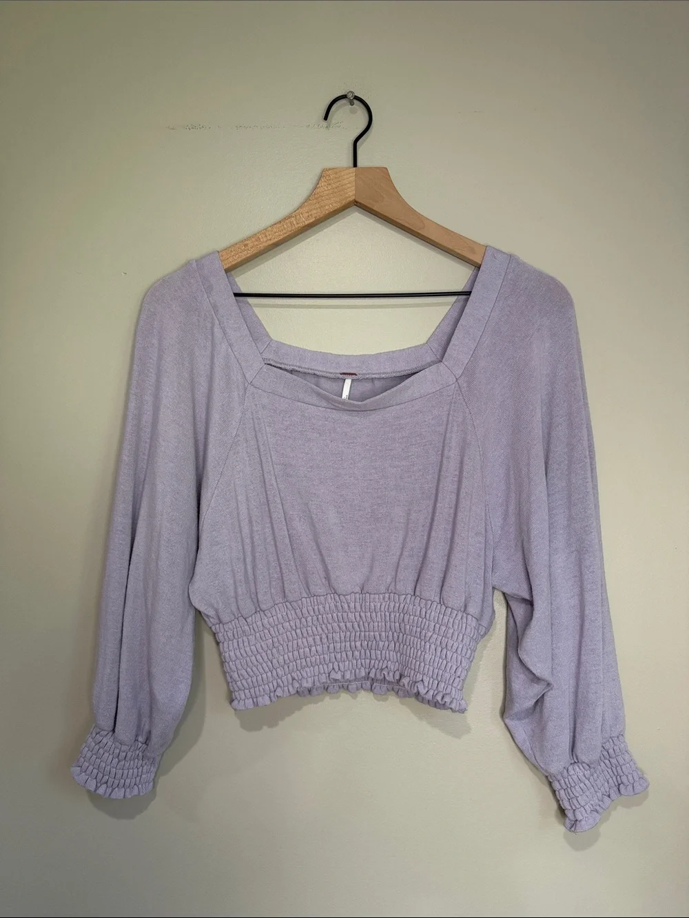 Free People Lavender Golden Tee Women's Top XS